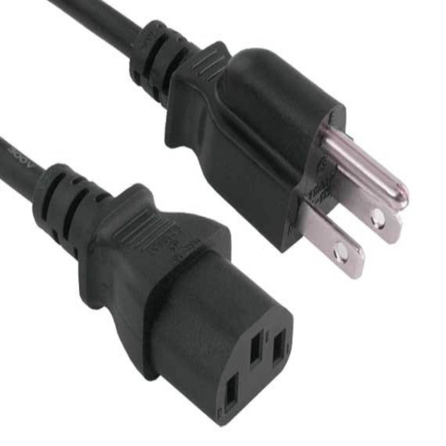SANOXY Cables and Adapters; 4 PACK of 6ft Shielded Universal Power Cord (IEC320 C13 to NEMA 5-15P)