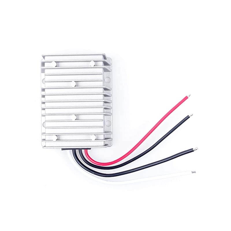 DC 36V 48V (DC 30V - 60V Inputs) Step Down to DC 12V 30A (35A MAX) 360W Truck Car Power Supply Adapter Converter Reducer Regulator for Auto Car Truck Vehicle Boat Solar System etc.