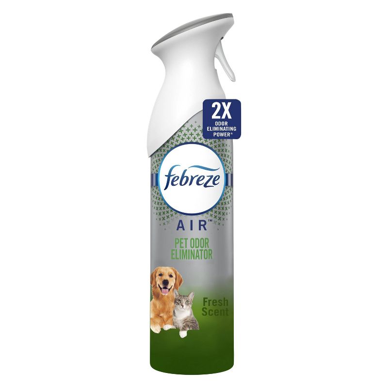 Febreze Pet Odor Defense Odor Eliminating Air Freshener - Fresh Scent- 8.8 fl oz