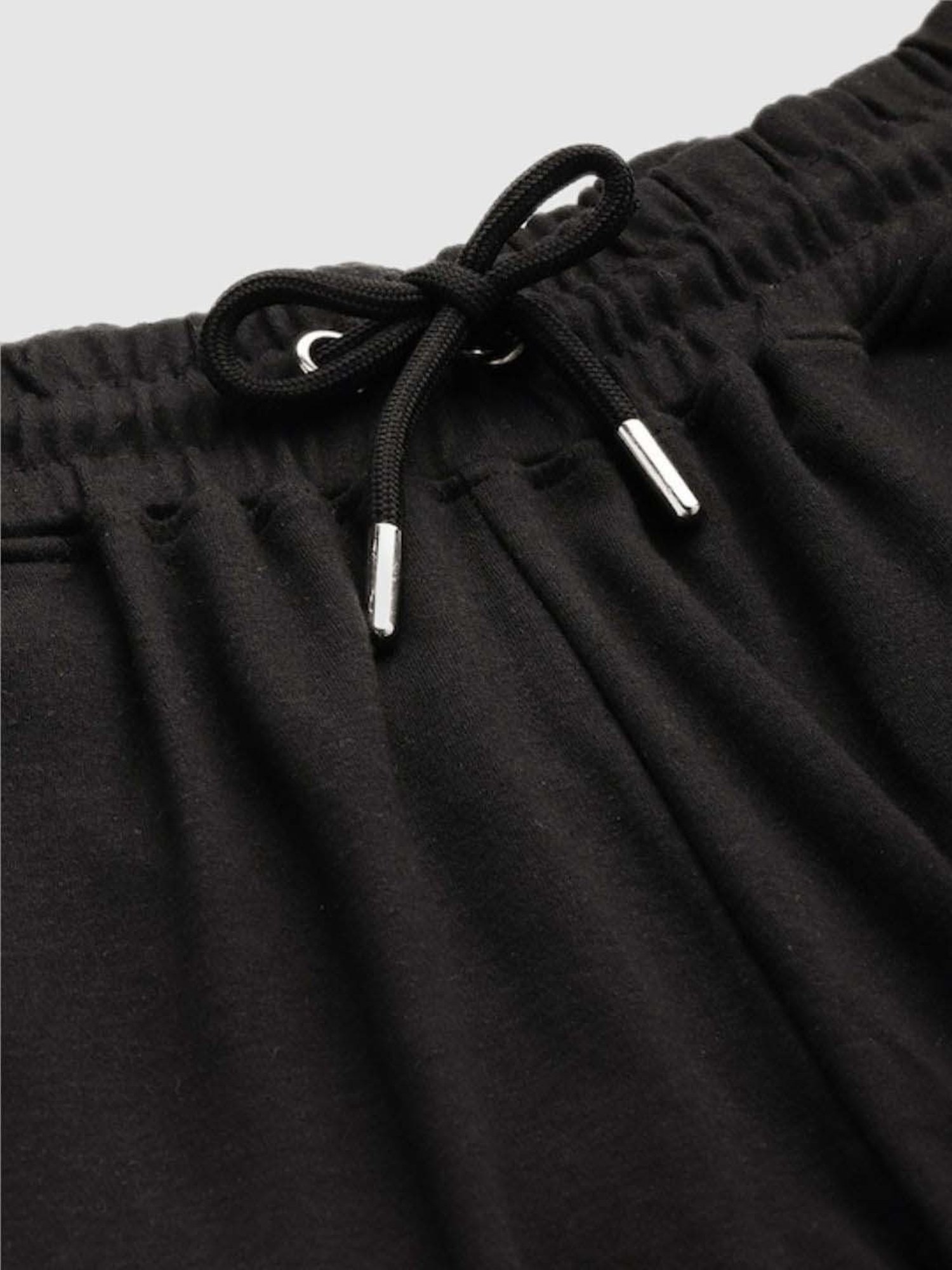 Bene Kleed Black Cotton Shorts