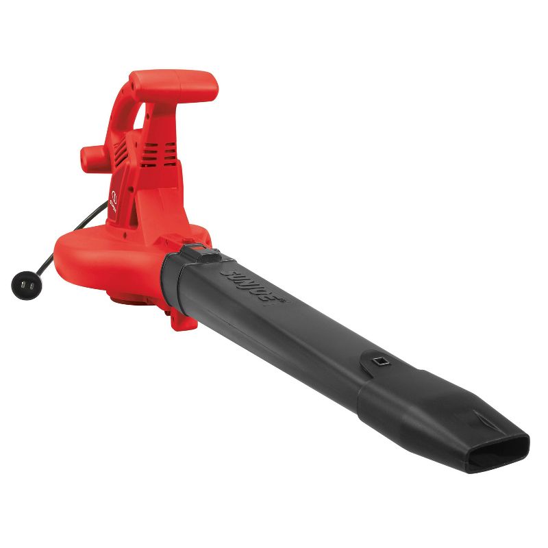 Sun Joe 14 Amp High Performance Variable-Speed Electric Leaf Blower Red