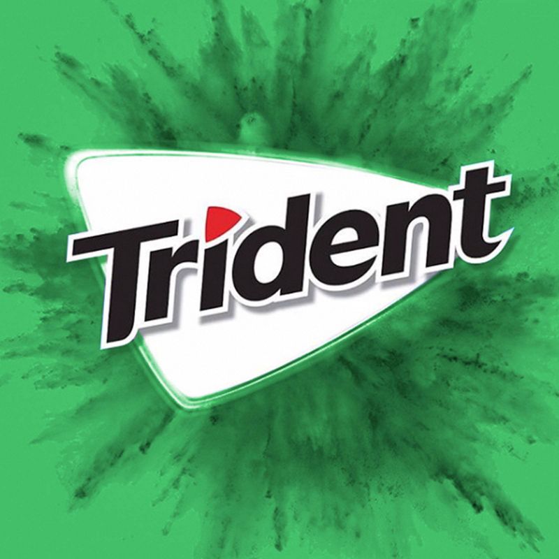 Trident Spearmint Gum 8ct / 14pkgs