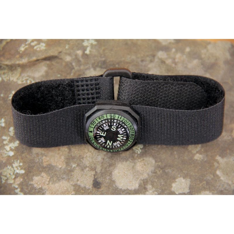 Coghlan's Wrist Compass w/ Strap, Waterproof & Impact Resistant Survival Camping