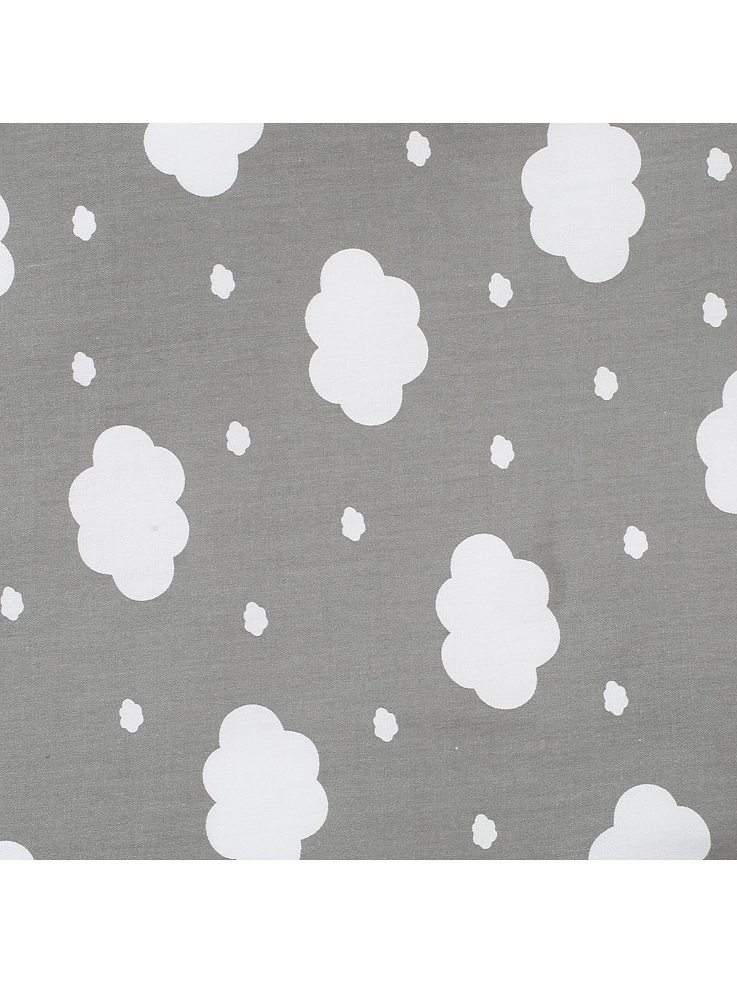 Baby Moo Baby Bed Cum Carry Nest Sleeping On A Cloud Grey