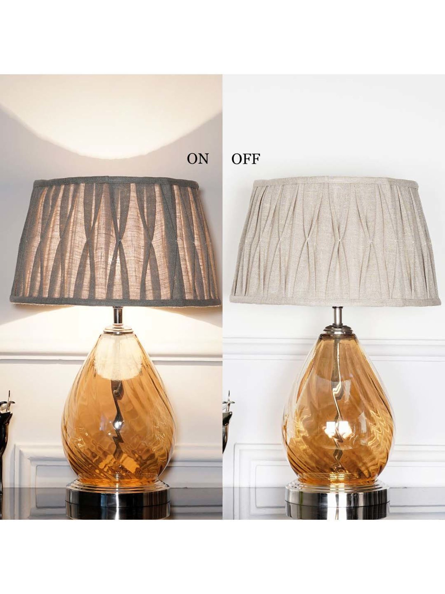 Kapoor E Illuminations Green Study Table Lamp - Set of 1