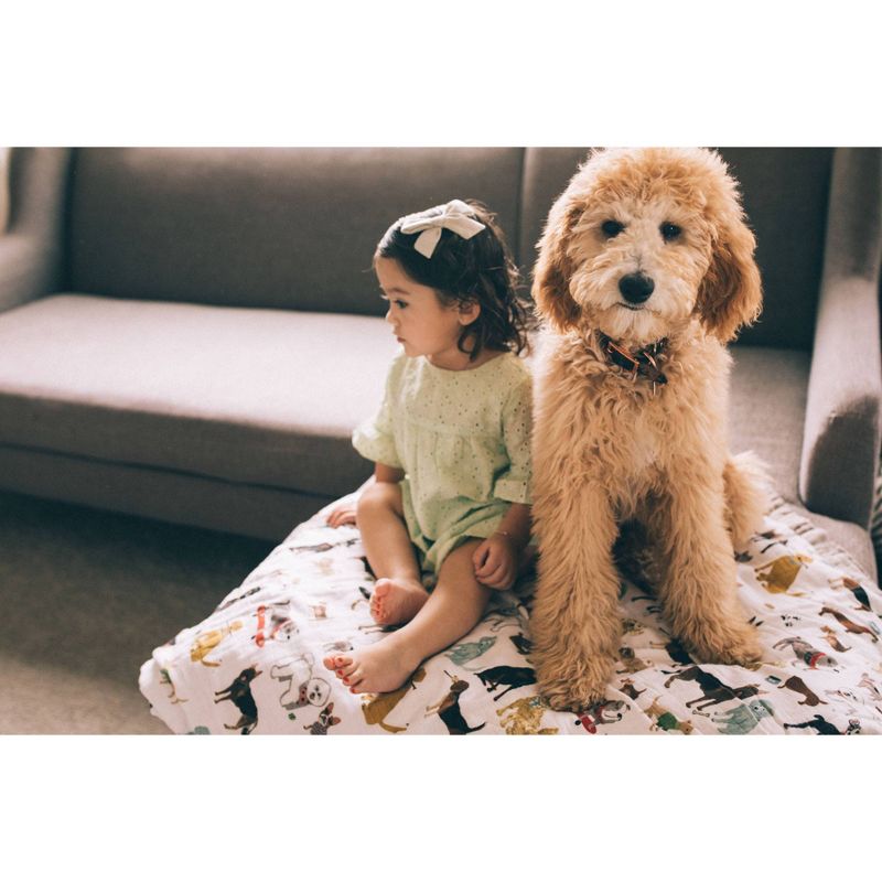 Little Unicorn Cotton Muslin Quilt Big Kid - Woof