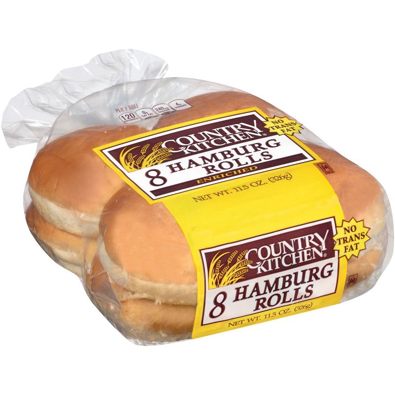 Country Kitchen Hamburger Rolls - 11.5oz/8ct