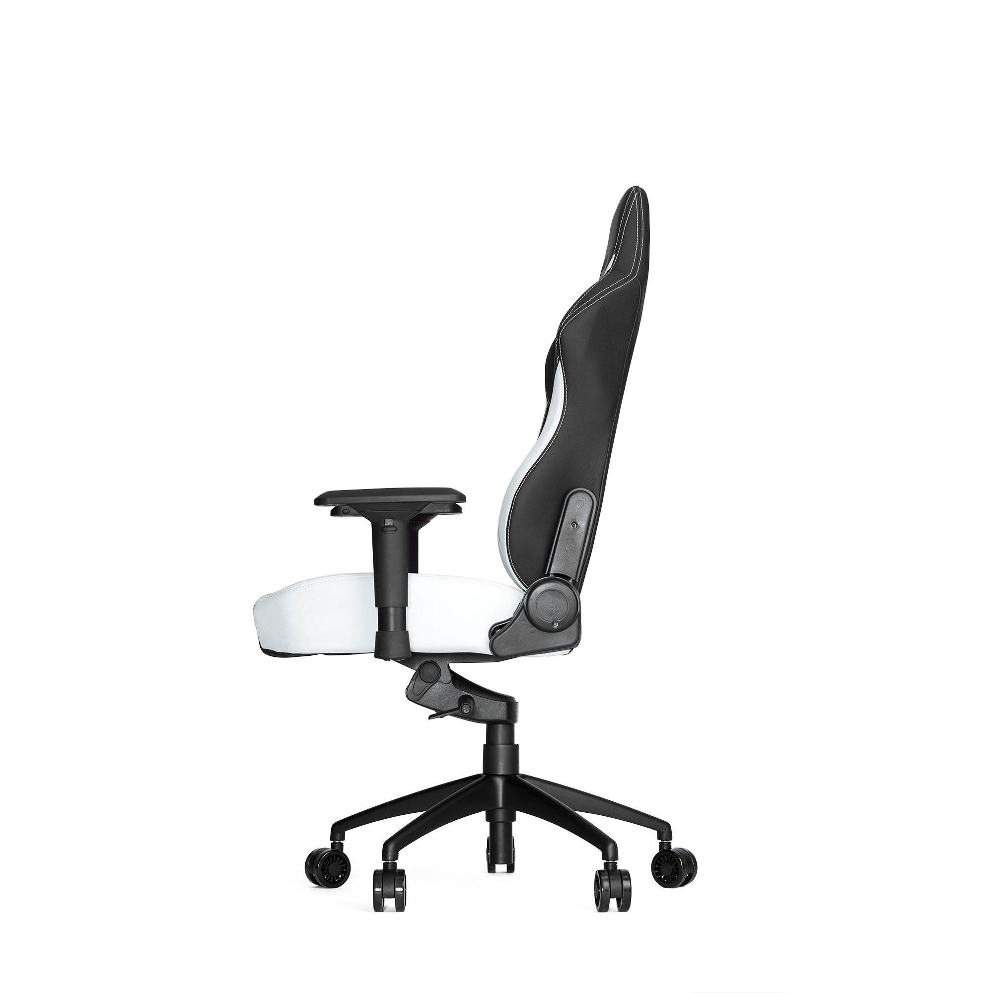 Vertagear Racing Series P-Line PL6000 Ergonomic Racing Style Gaming Office Chair - Black/White