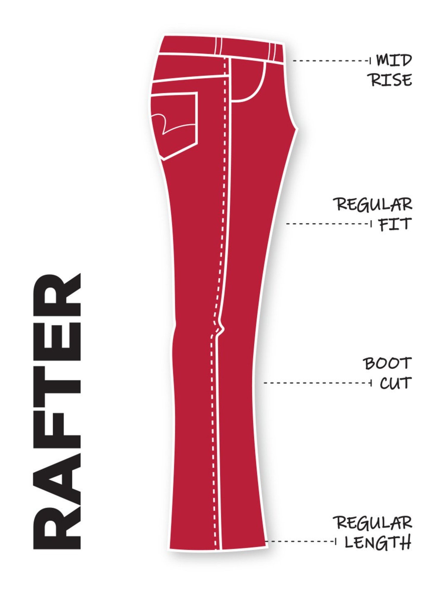 Spykar Dark Blue Bootcut Jeans