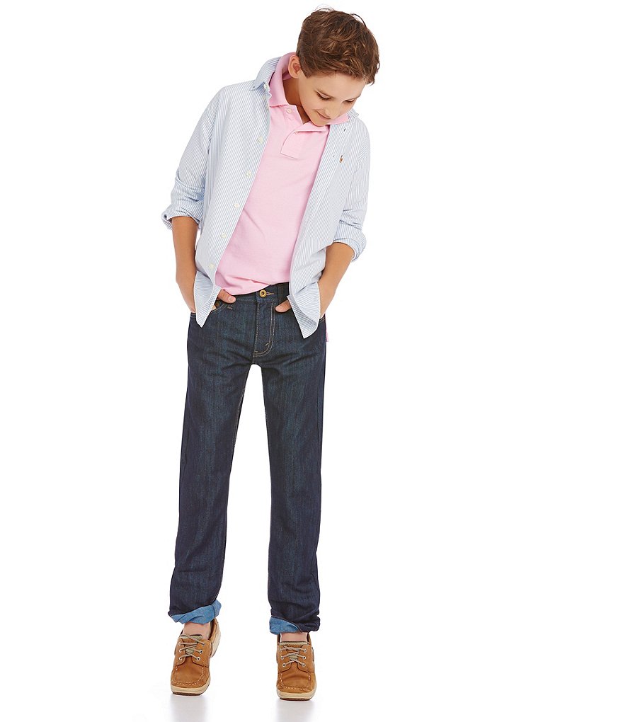 Polo Ralph Lauren Childrenswear Little Boys 2T-7 Short-Sleeve Essential Mesh Polo Shirt