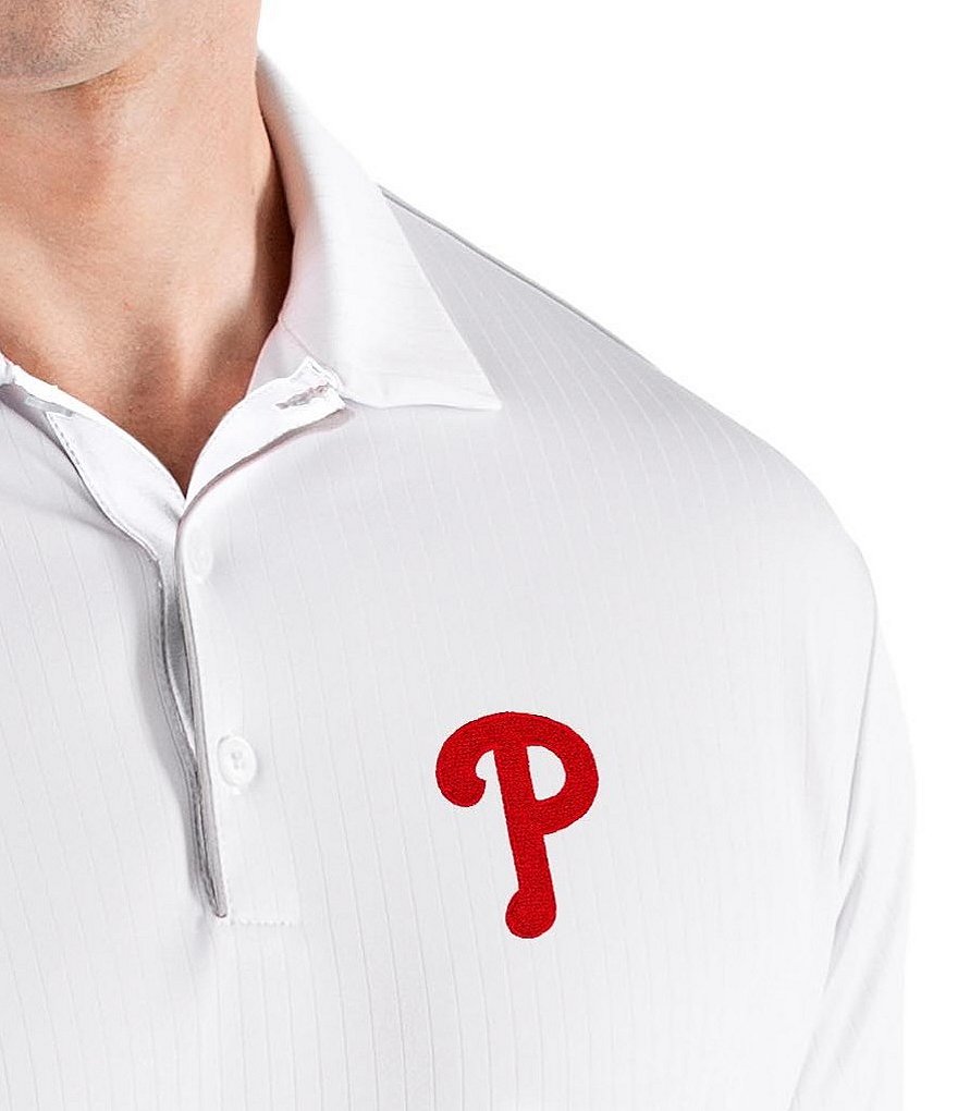 Antigua MLB National League Salute Short-Sleeve Polo Shirt