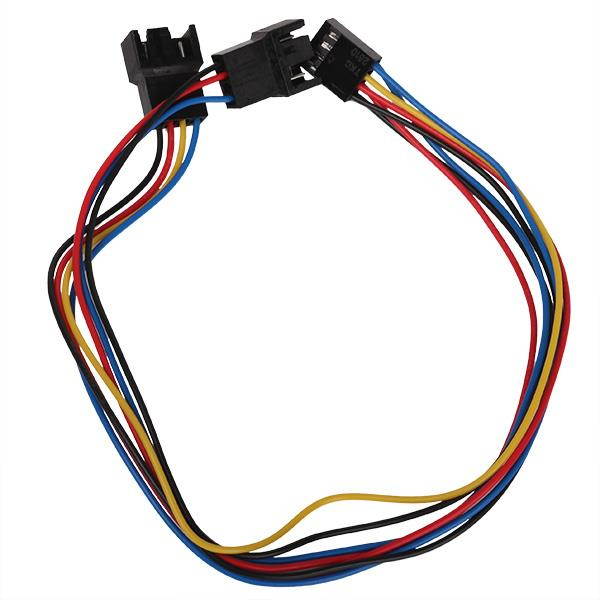 30cm PC Motherboard Fan Cooling 4 Pin to 2x 4pin/3pin PWM Extension Cable New