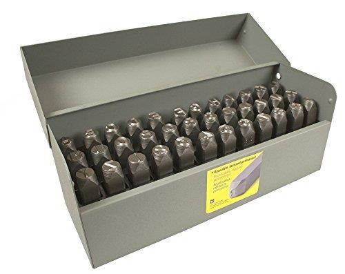 C.H. HANSON 20624 Letter and Number Set,1/8 In. H,Steel