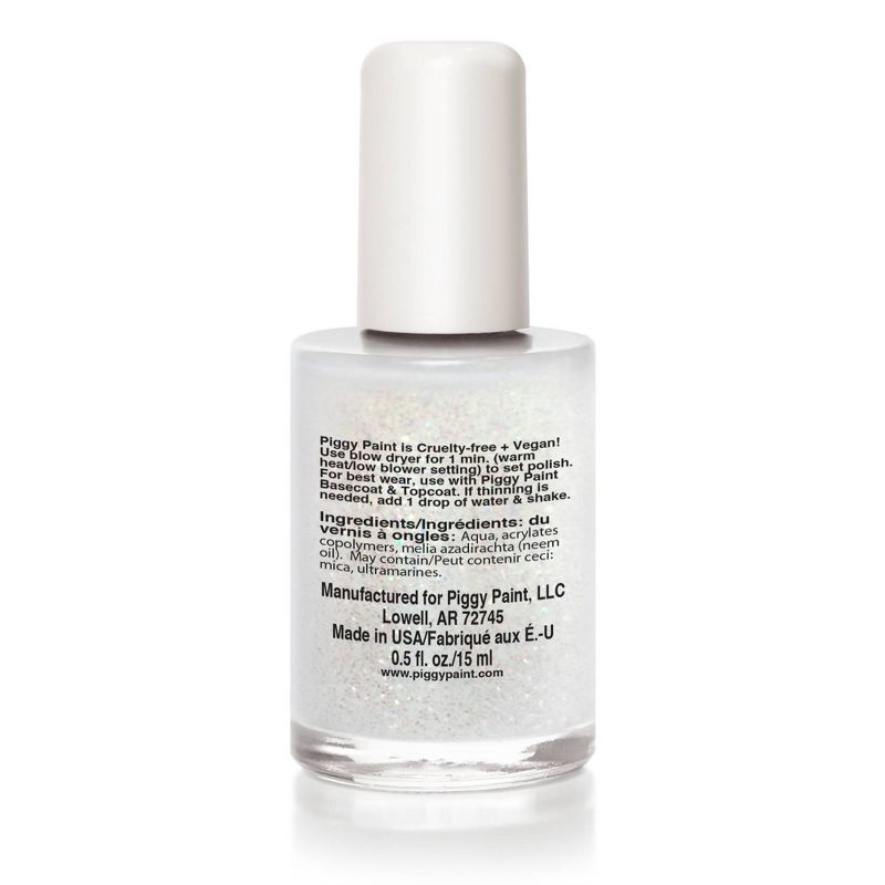 Piggy Paint Nail Polish - Glitter Topcoat - 0.5 fl oz