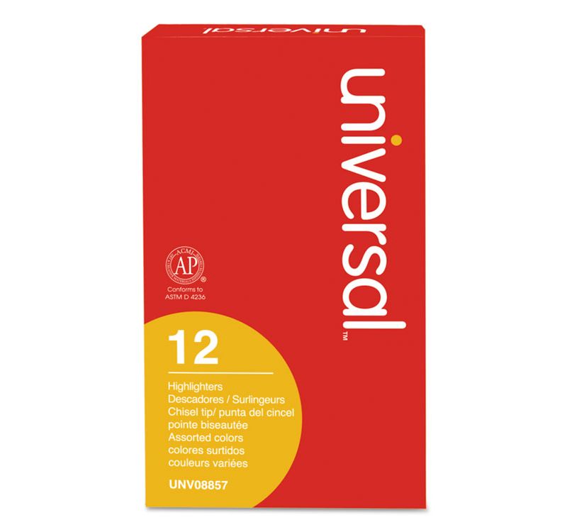 Sharpie Accent Retractable Chisel Tip Highlighters - Fluorescent Pink (12 Pack)