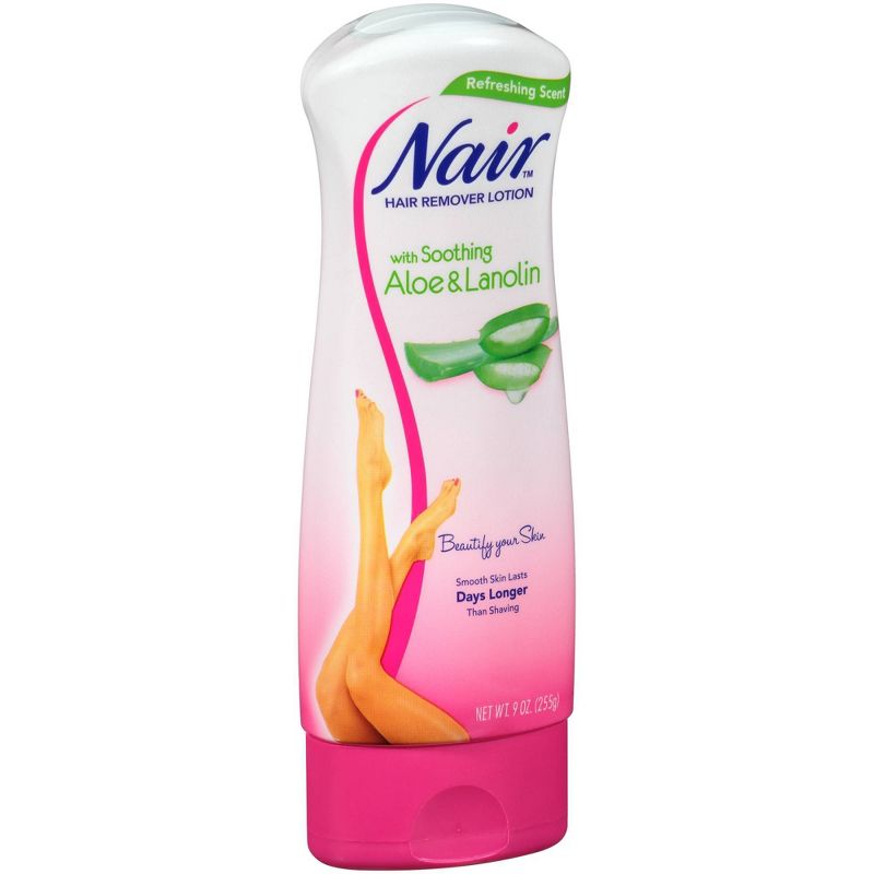 Nair Hair Aloe & Lanolin Hair Removal Lotion - 9.0oz
