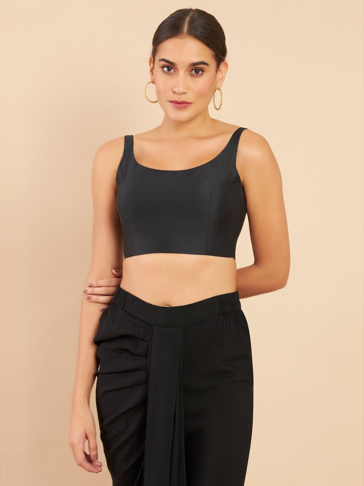 Soch Black Readymade Blouse