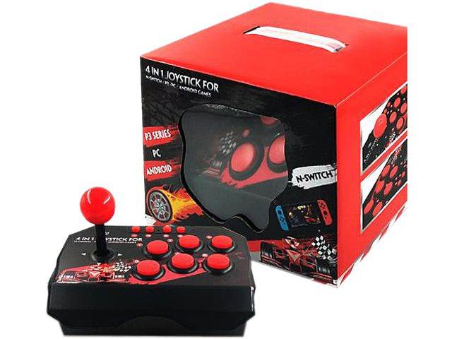 Game console joystick handle controller rocker console doubles switch accessories suitable for n-switch game PS3/PC