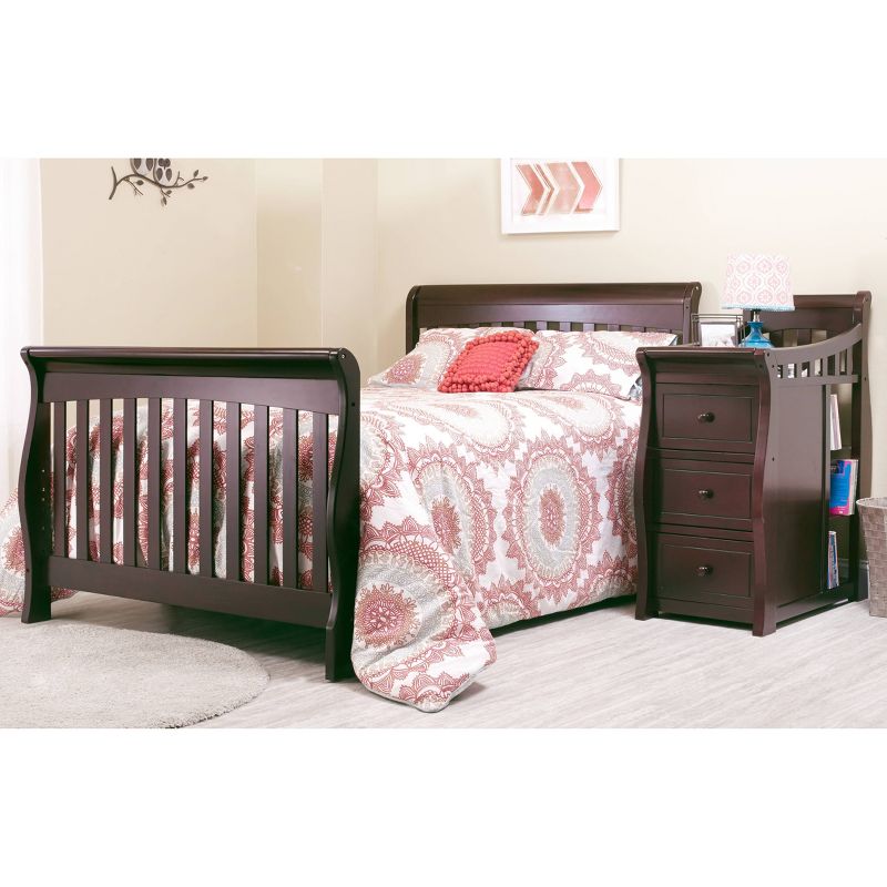 Sorelle Princeton Elite Crib & Changer Espresso