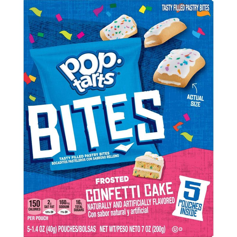 Pop-Tarts Bites Confetti Cake Pastries - 5ct