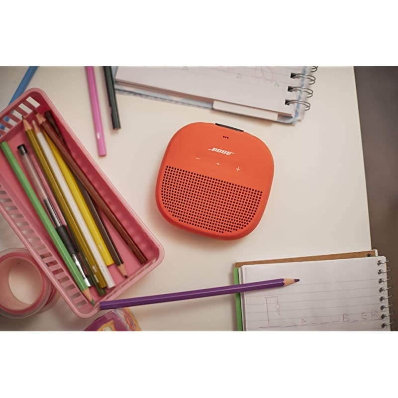 SoundLink Micro Portable Outdoor Speaker Wireless Bluetooth Connectivity Bright Orange