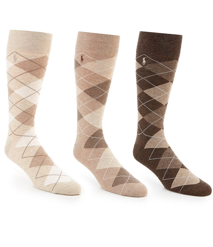 Roundtree & Yorke Extended Size 3-Pack Socks
