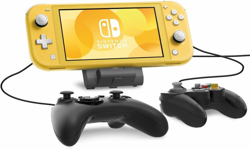 Hori Official Nintendo Switch Lite Dual USB Playstand Console Stand Dock