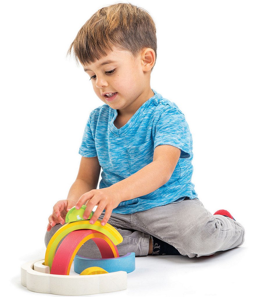 Tender Leaf Toys Rainbow Tunnel Wooden Toy