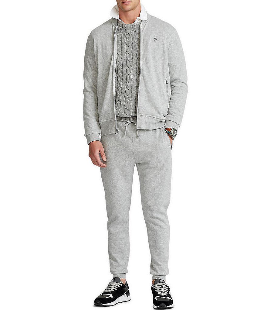 Polo Ralph Lauren Luxury Jersey Full-Zip Baseball Jacket