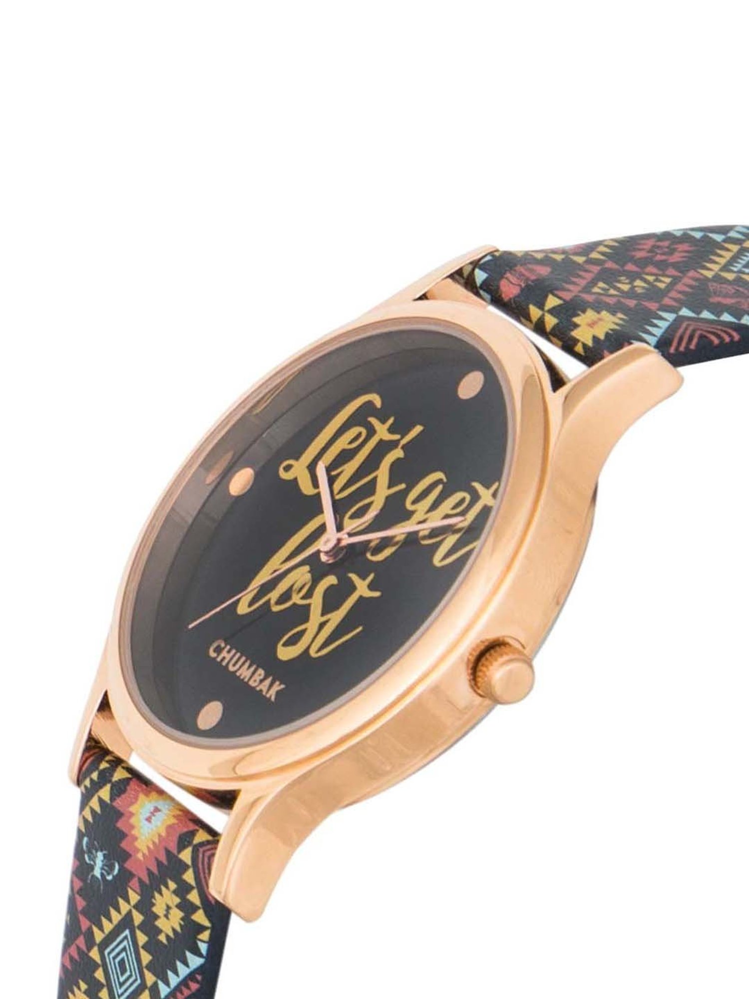 Chumbak QA7 Lets Get Lost Analog Watch for Women