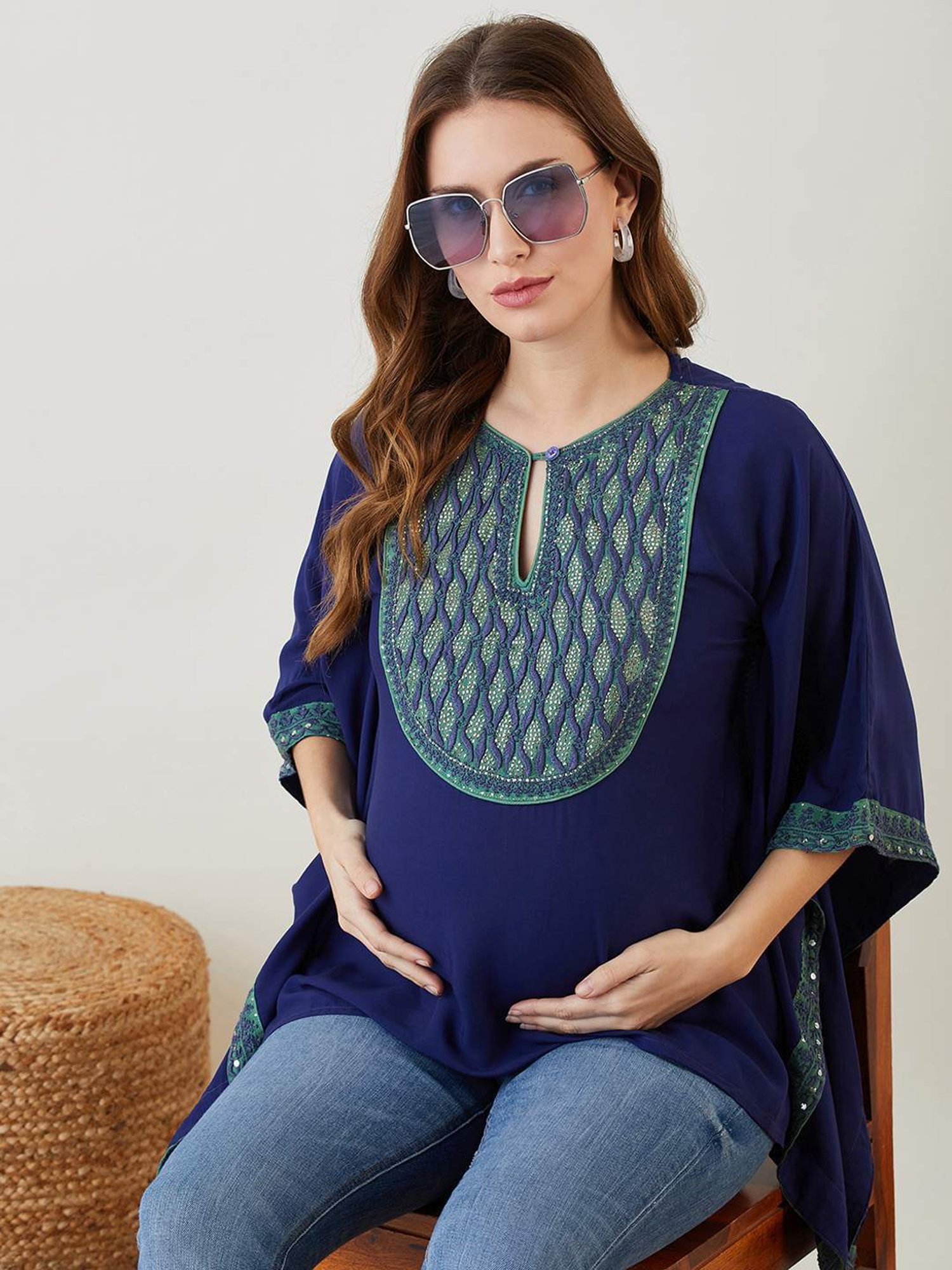 KOI SLEEPWEAR White Maternity Leggings