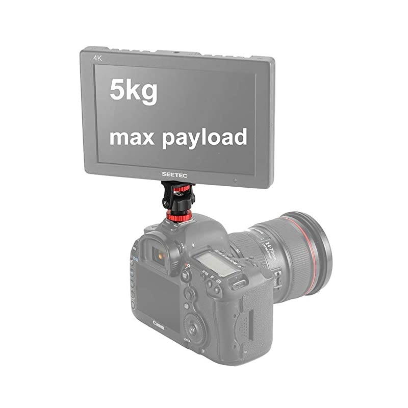 Q5 Camera Monitor Holder Mount Arm Cold Shoe Adapter for Camera LED Video Light Cameras Camcorders Smartphone Gopro Tripod Microphone