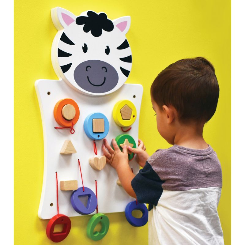 Learning Advantage Zebra Activity Wall Panel