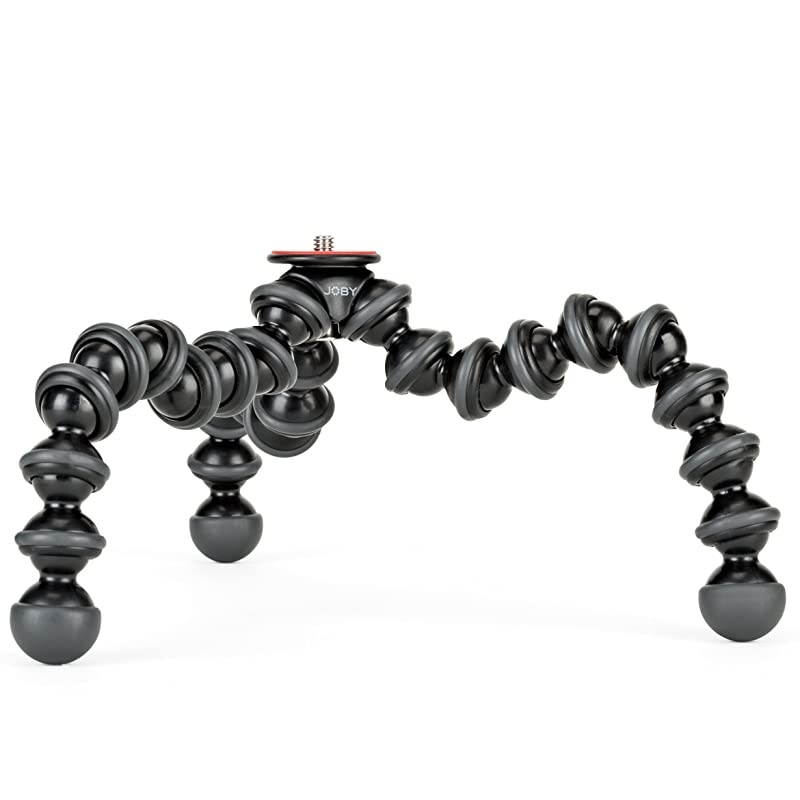 Gorillapod 1K Stand. Lightweight Flexible Tripod 1K Stand for Mirrorless Cameras or Devices Up to 1Kg (2.2Lbs). Black/Charcoal