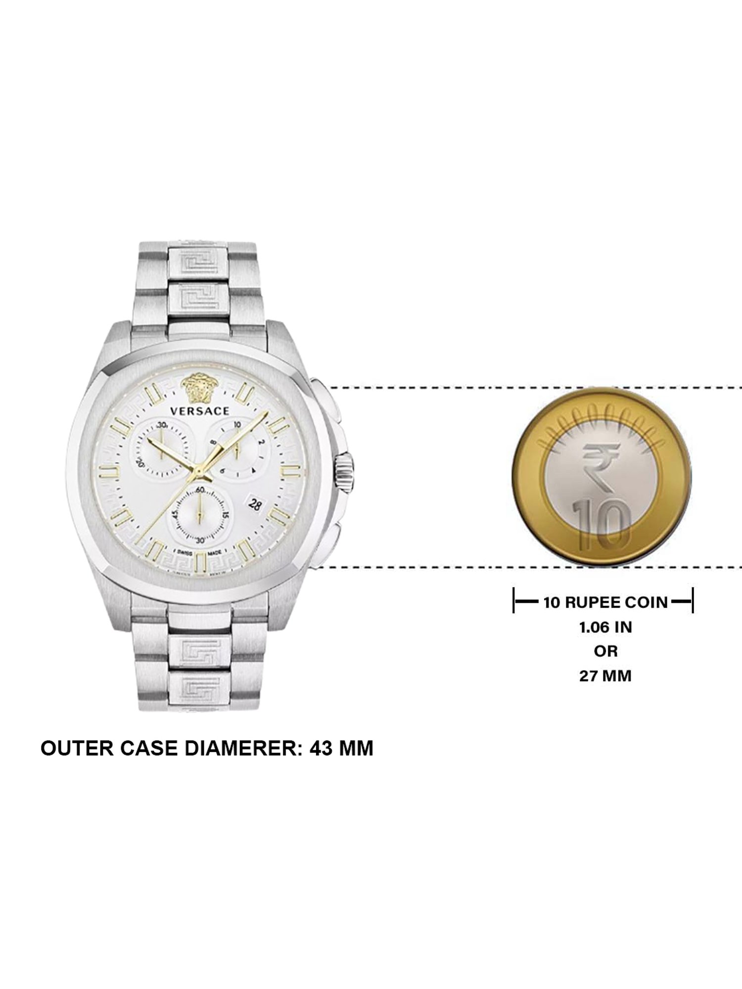 Versace VE7CA0623 Chronograph Watch for Men