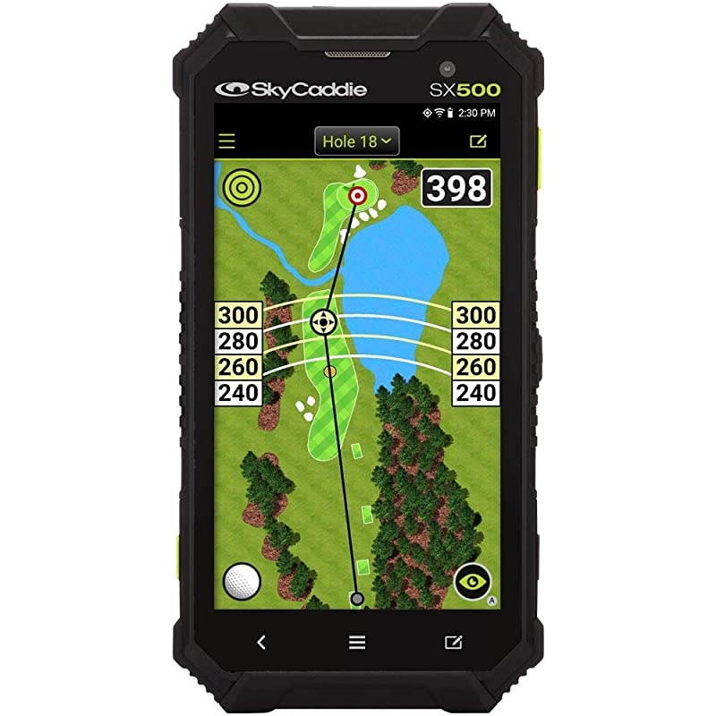SX500, Handheld Golf GPS, Black
