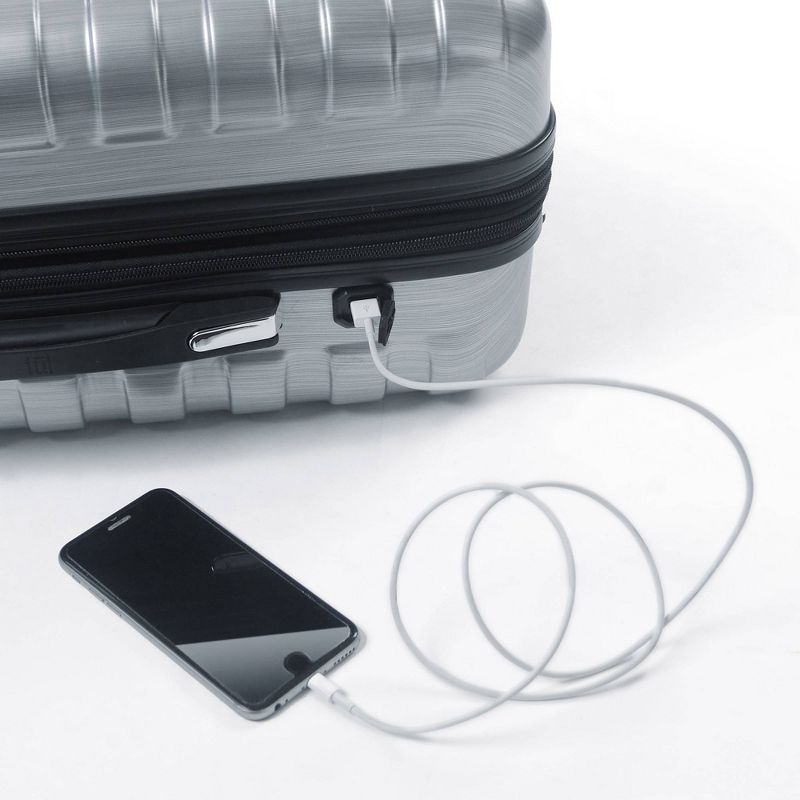 FUL Disney Toy Story 4 Buzz Lightyear 21" Spinner Suitcase - Silver