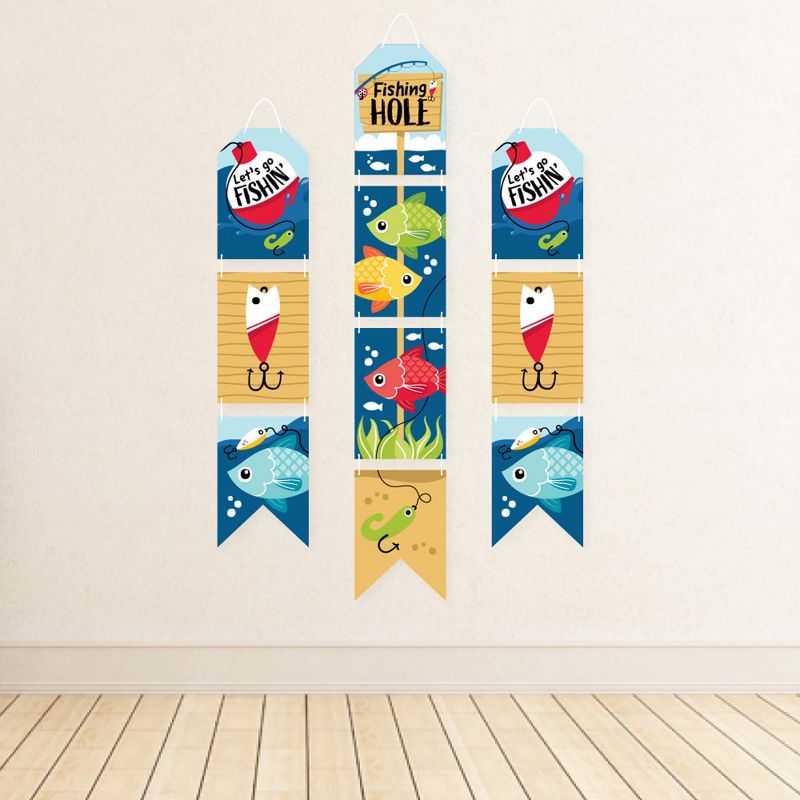 Big Dot of Happiness Blue Elephant - Boy Happy Birthday Decorations Party Banner