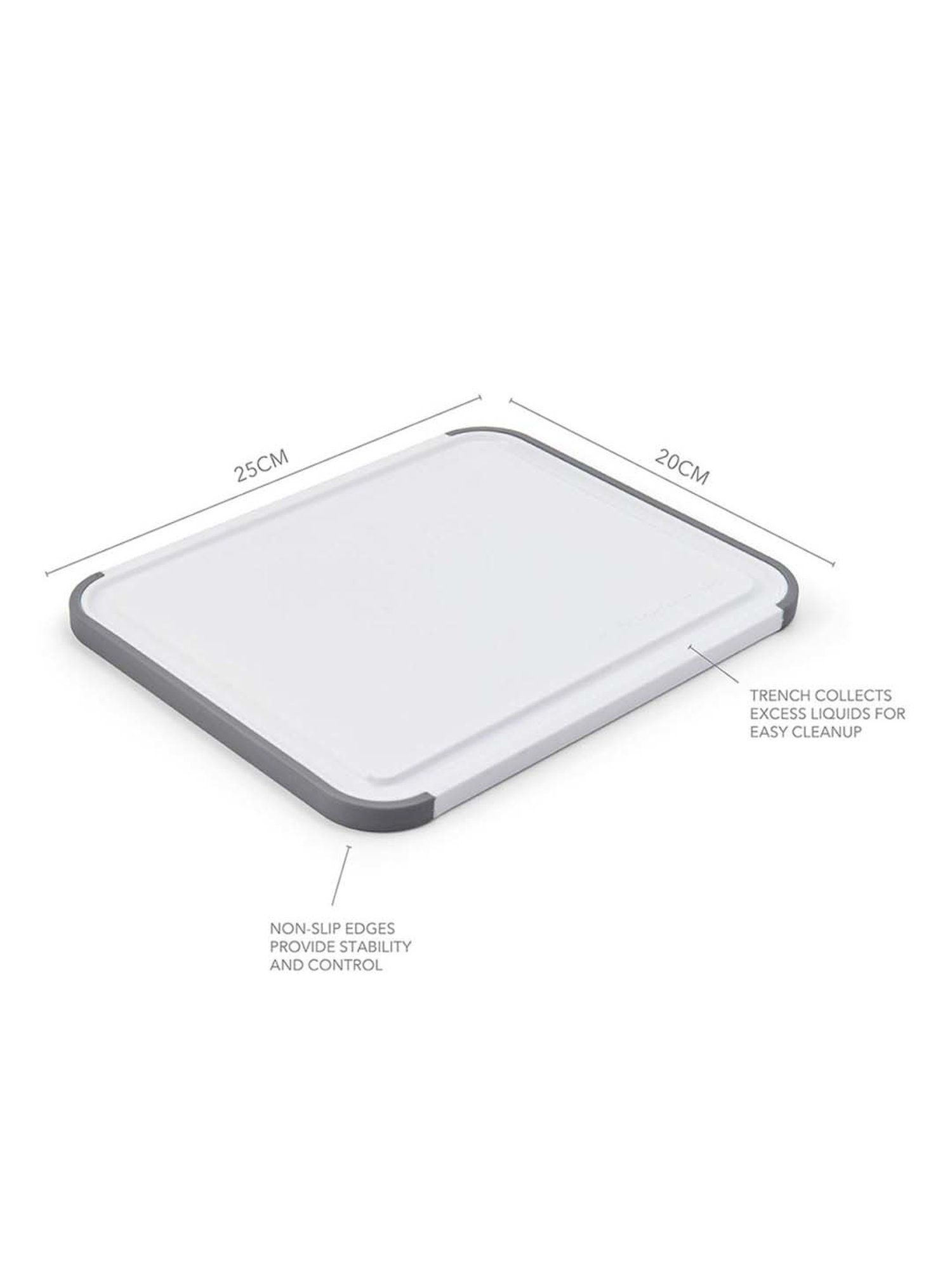 KitchenAid White Classic Medium Chopping Board