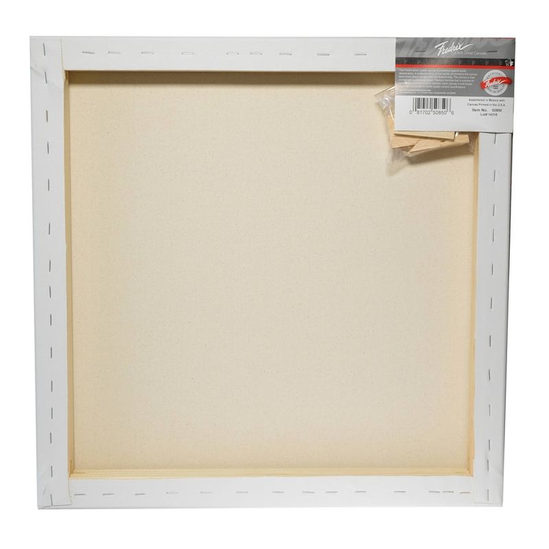 Fredrix Gallerywrap Stretched Canvas, 20 X 20"