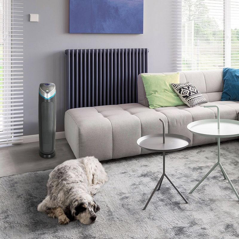 Germ Guardian Air Purifier with True HEPA Filter for Home and Pets UV-C Sanitizer 5-in-1 AC5250PT 28" Tower