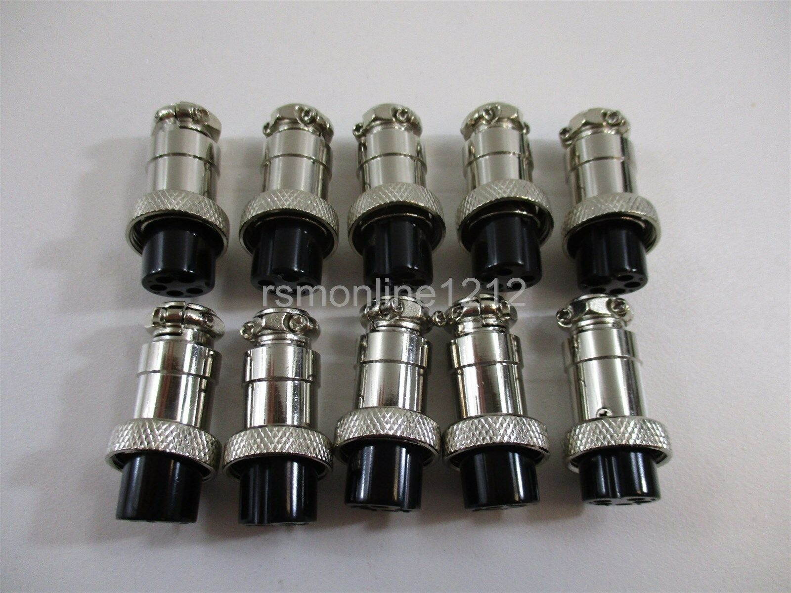 Lot of 10 Workman C-5 Replacement Female 5-Pin CB Radio Microphone Plug End C5