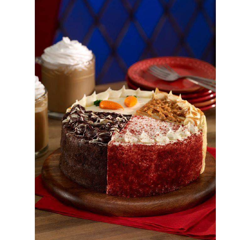 8" Double Layer Variety Cake - Caramel, Carrot, Chocolate, Red Velvet -  46oz