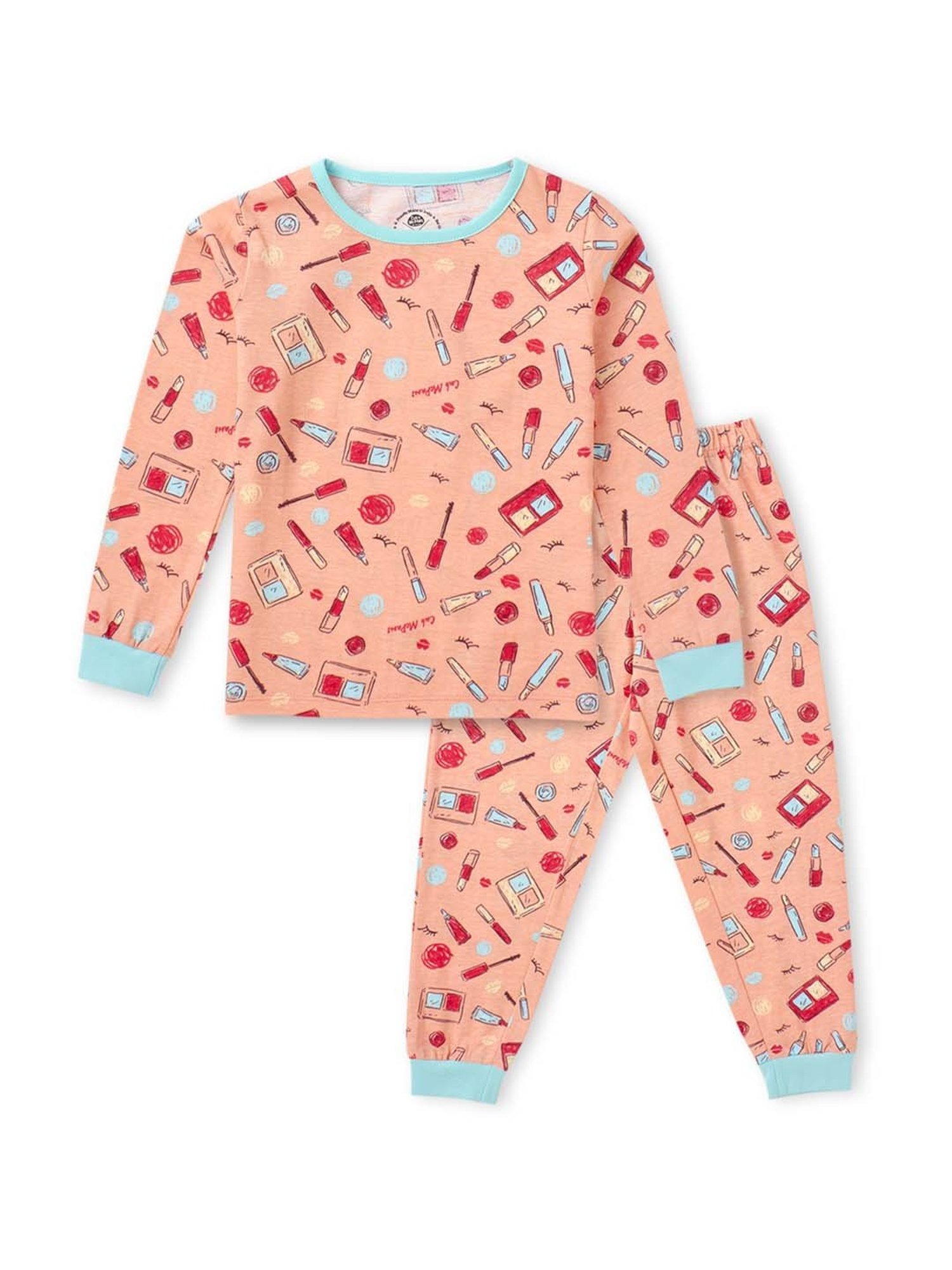 Jockey Girls Black Printed Shorts