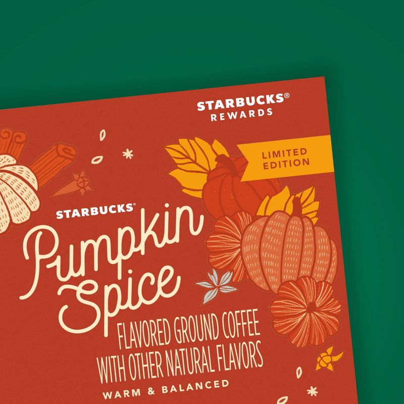 Starbucks Pumpkin Spice Medium Roast Coffee - Keurig K-Cup Pods - 44ct