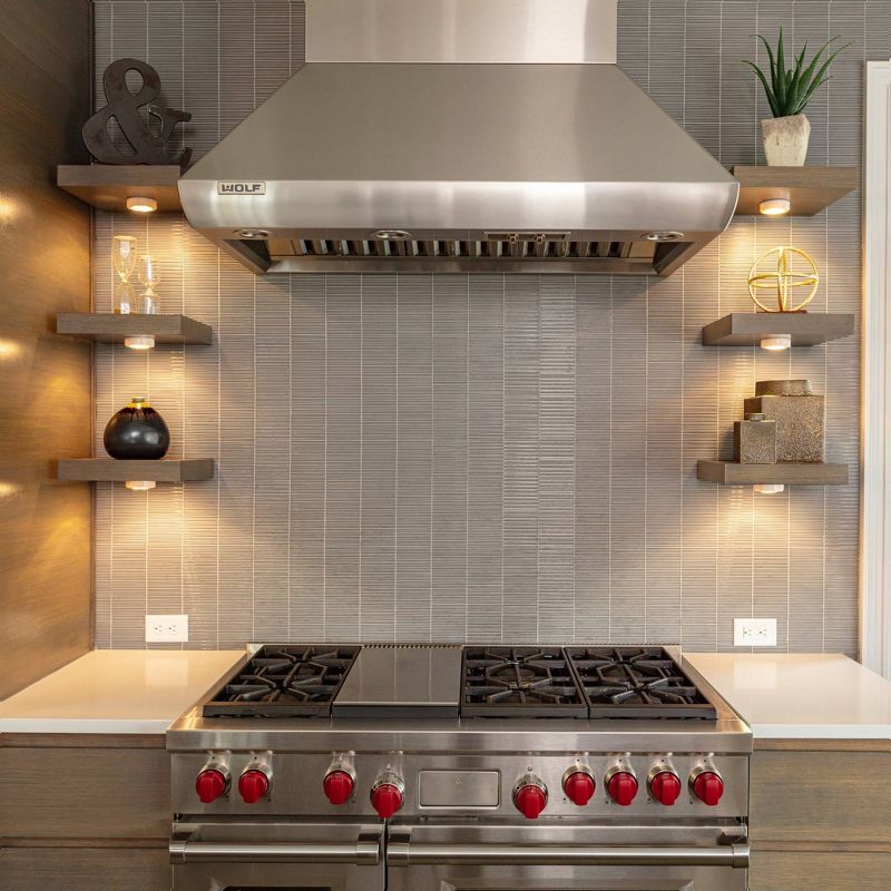 Brilliant Evolution 6pk Wireless LED Under Cabinet Puck Light With Remote