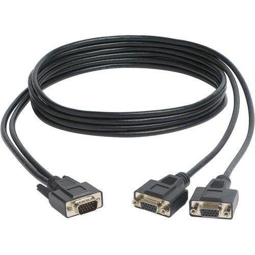 Tripp Lite P516-006-HR High Resolution VGA Monitor Y Splitter Cable 6-ft