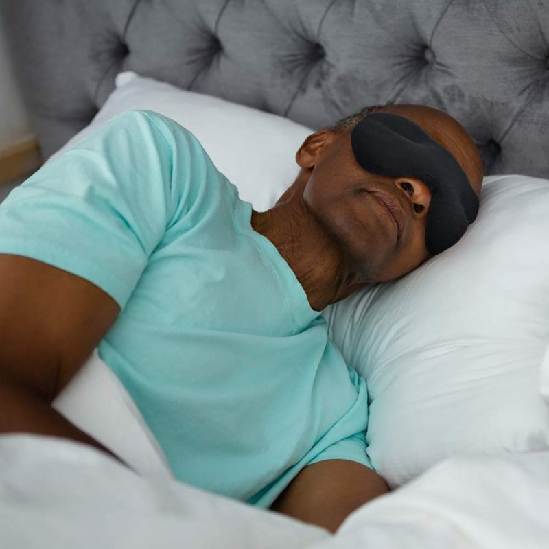 Brownmed IMAK Eye Pillow Pain and Stress Relief Mask - Black