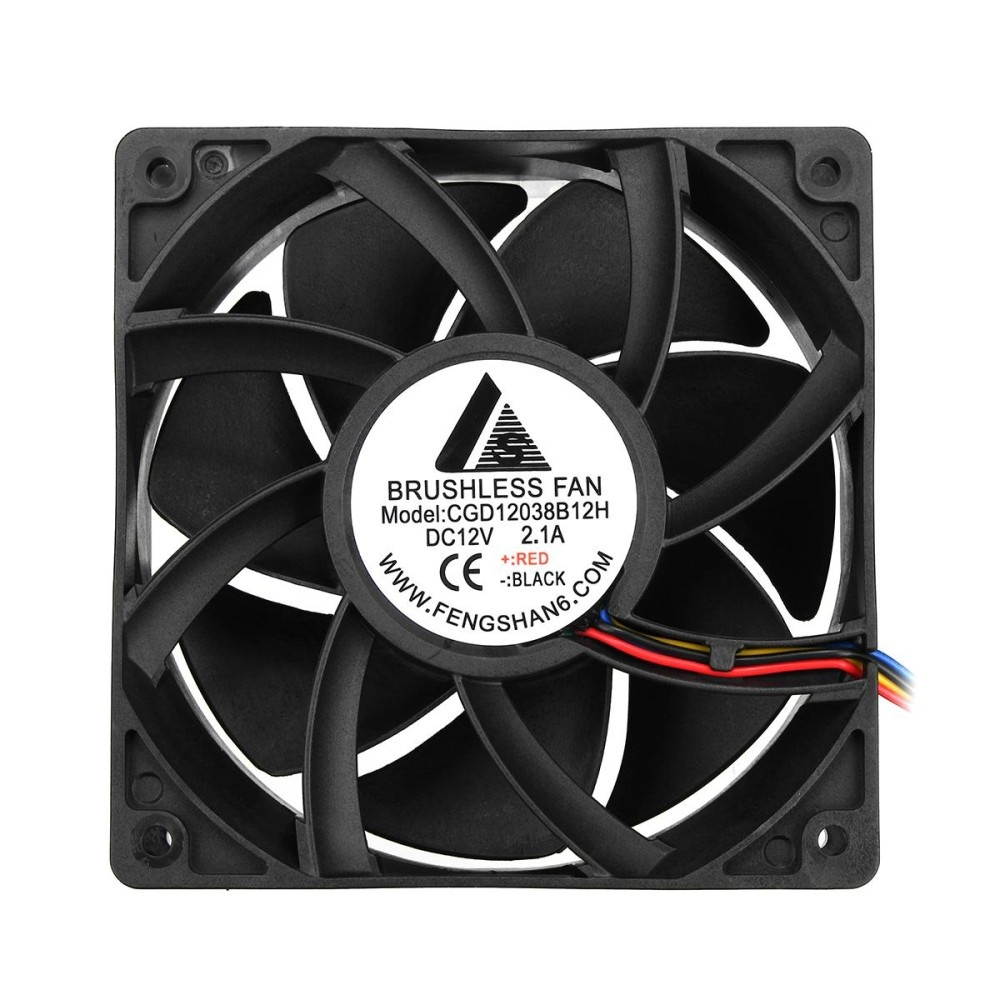 5pcs 5500RPM Cooling Fan Replacement 4-pin Connector For Antminer Bitmain S7 S9 -