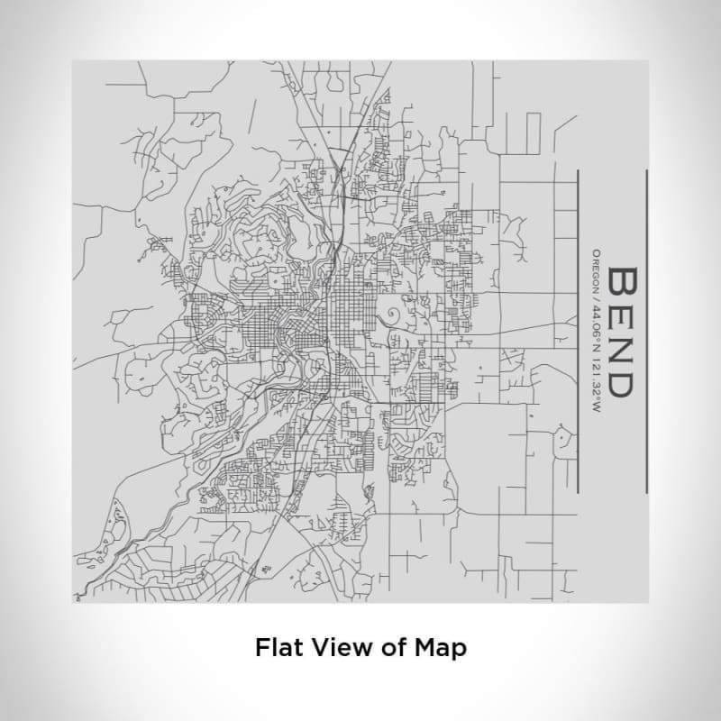 Bend - Oregon Map Tumbler